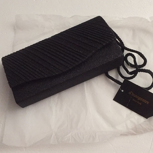 New Small Black D’margeaux Clutch - Picture 1 of 10